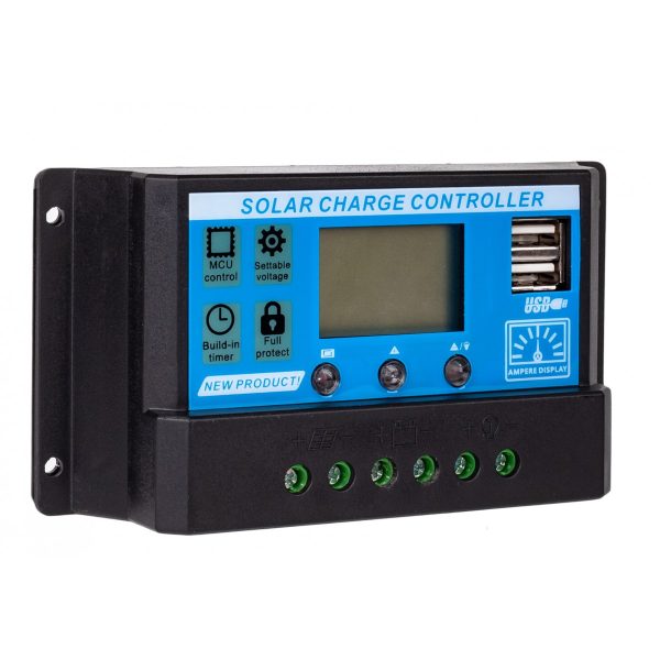 Regulator solarny Volt Polska SOL PWM 10A 2xUSB - Image 2