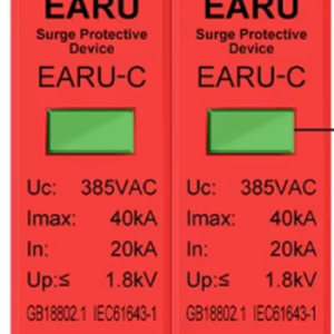 Ogranicznik przepięć AC, ochronnik, PRZEPIĘCIÓWKA T2 2P 385V 20~40kA